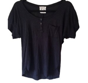 Splendid from Barney’s Black S/S Shirt #STEH0378B Small